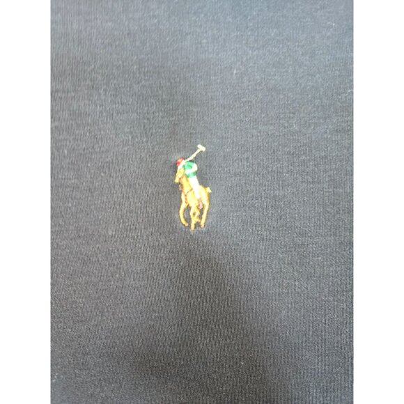 Polo Ralph Lauren Long Sleeve Polo Classic Fit Black Medium - Picture 7 of 8